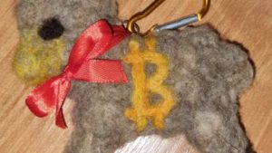Bitcoin woolen sheep